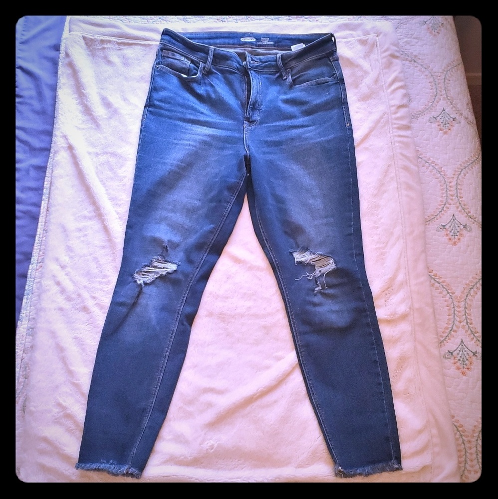 ⚡5/$25⚡High Rise Old Navy Rockstar Skinny Jean